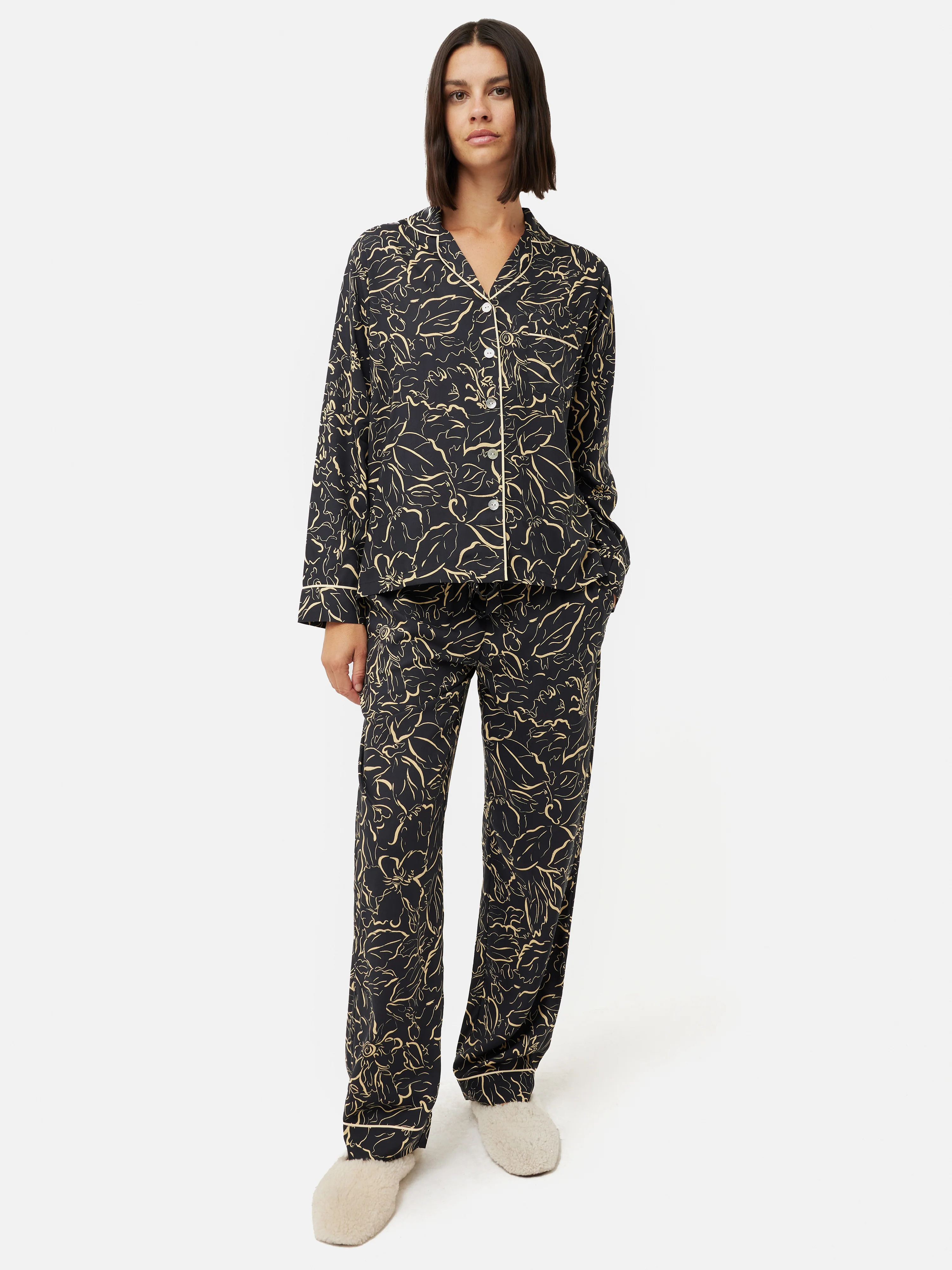 Floral Outline Pyjama | Jigsaw (UK)