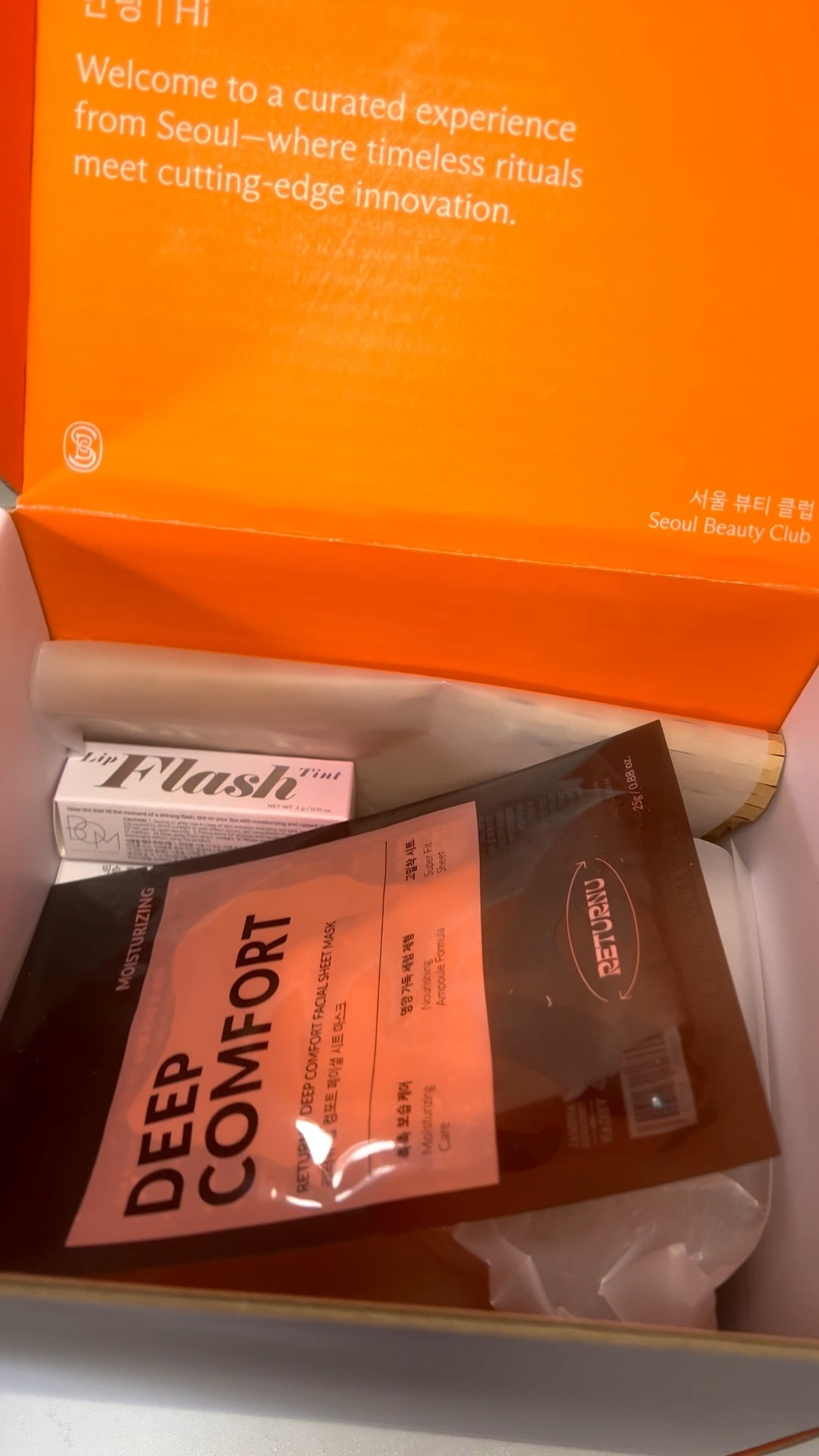 I signed up for a Seoul Beauty Box subscription and this is what I got in box 1! This was a great box! I loved pretty much everything in it. The face mask was one of the most refreshing masks I’ve ever used, the mixsoon bean essence serum feels great under makeup, and the BOM lip flash smells amazing  

BBIA
Essential Eye Palette 01 Your Mauve

mixsoon
Bean Essence

BOM
Lip Flash Tint 02 Peach Flare

CEROLABS
Intense Repair Cream

RETURNU
deep comfort face mask

#LTKmorningroutine #LTKBeauty #LTKselfcare