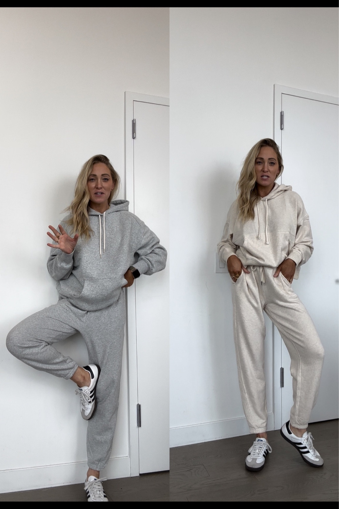 Wearing size small in joggers and hoodies, size M in teddy coat and size S in grey coat. Use code: GREAT for 30% off on coats/jackets! 

#LTKSeasonal #LTKsalealert #LTKHoliday