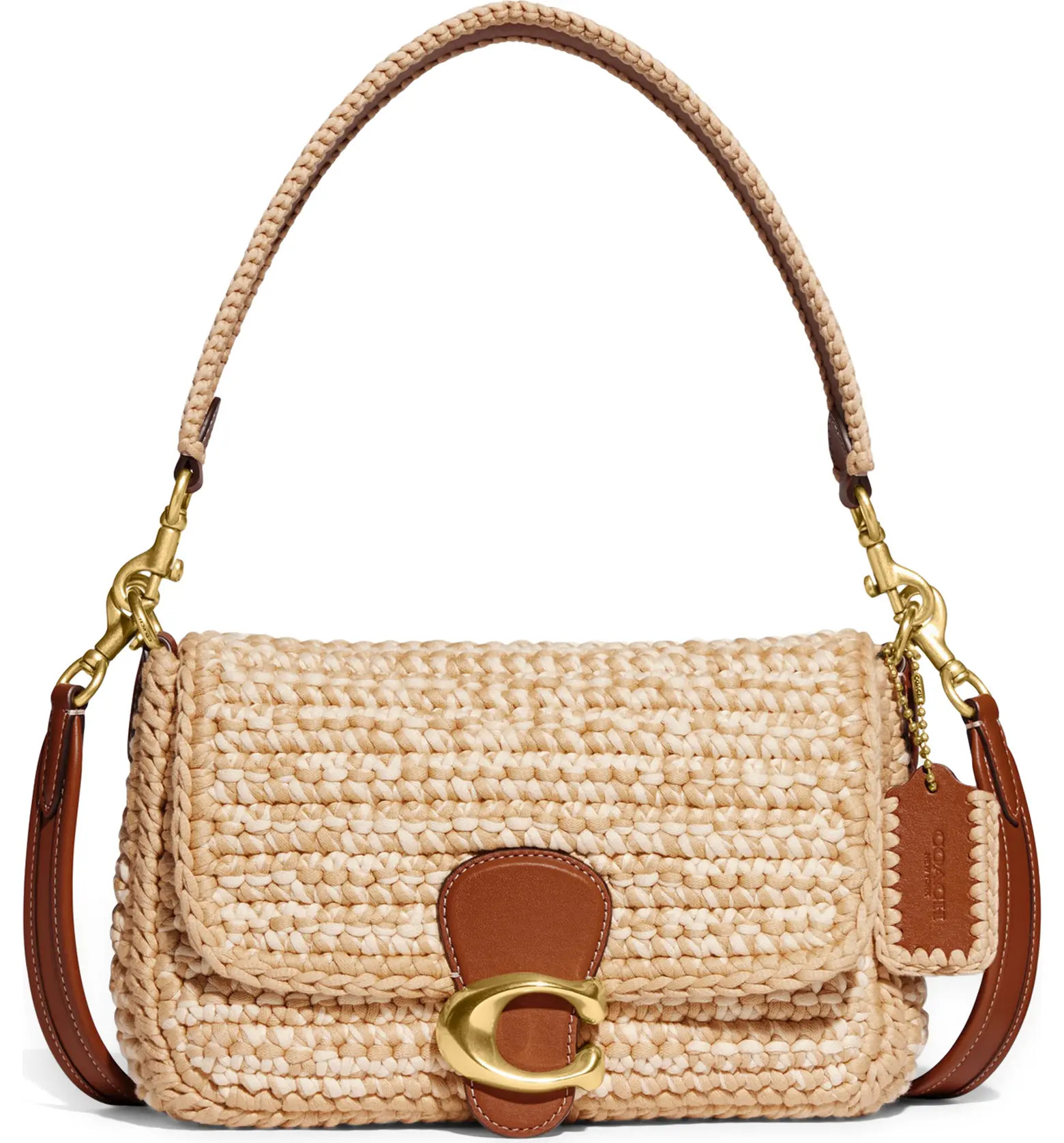 Tabby Soft Crochet Shoulder Bag | Nordstrom