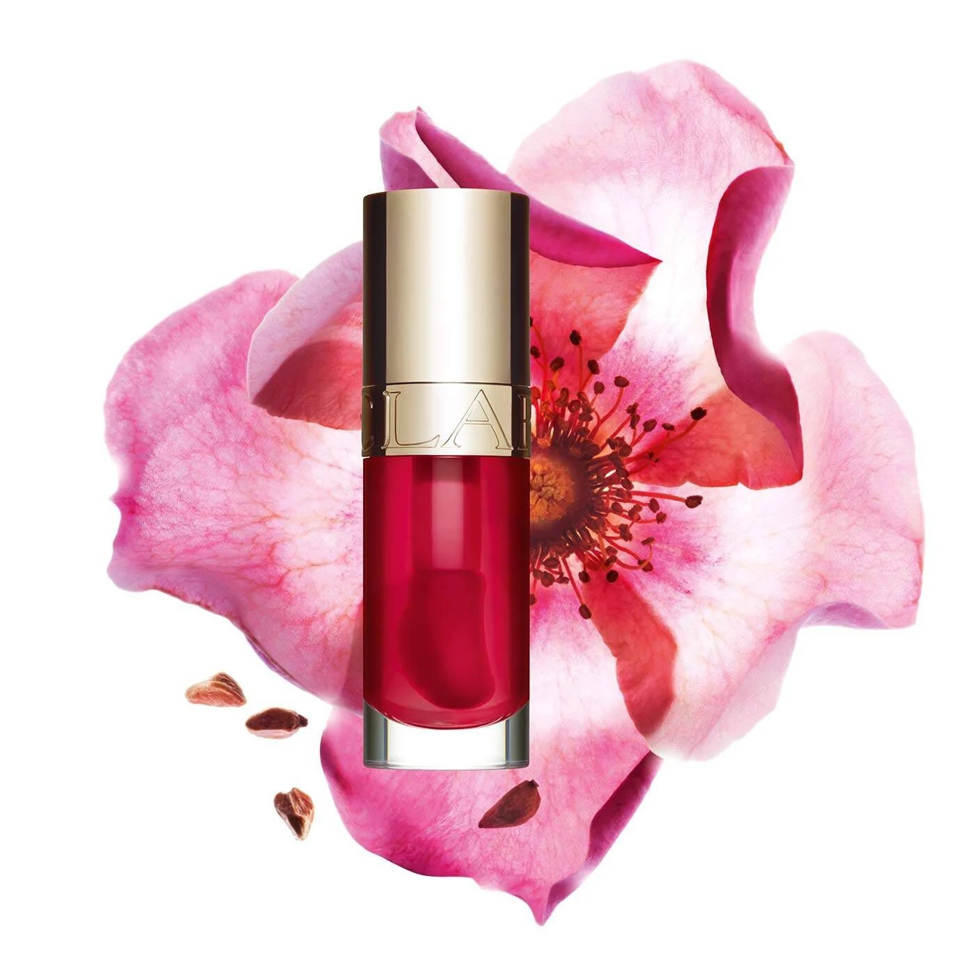Clarins Lip Comfort Oil Hydrating and Plumping Lip Oil 0.2 Oz. - 16 fuchsia | Clarins USA