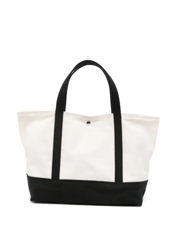 contrast-trim beach tote bag | Farfetch Global