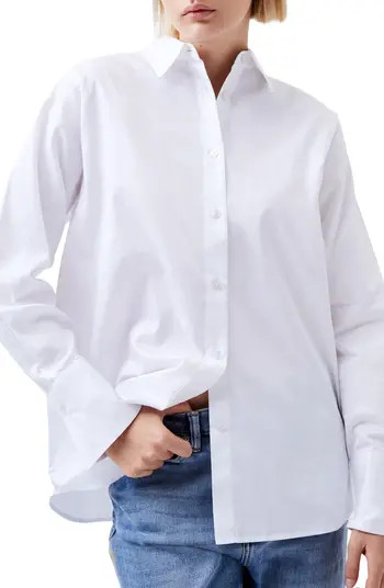 Alexis Cotton Poplin Button-Up Shirt | Nordstrom