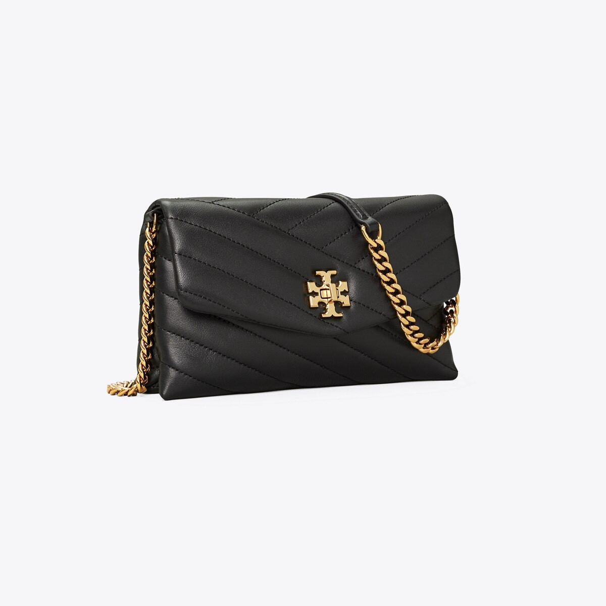 Tory Burch Kira Chevron Chain Wallet: Women's Handbags  | Tory Burch | Tory Burch (US)
