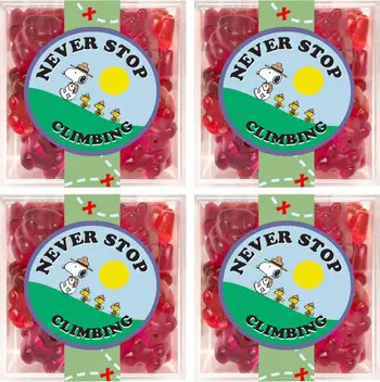 x Peanuts Jelly Bears Set of 4 Candy Cubes | Nordstrom