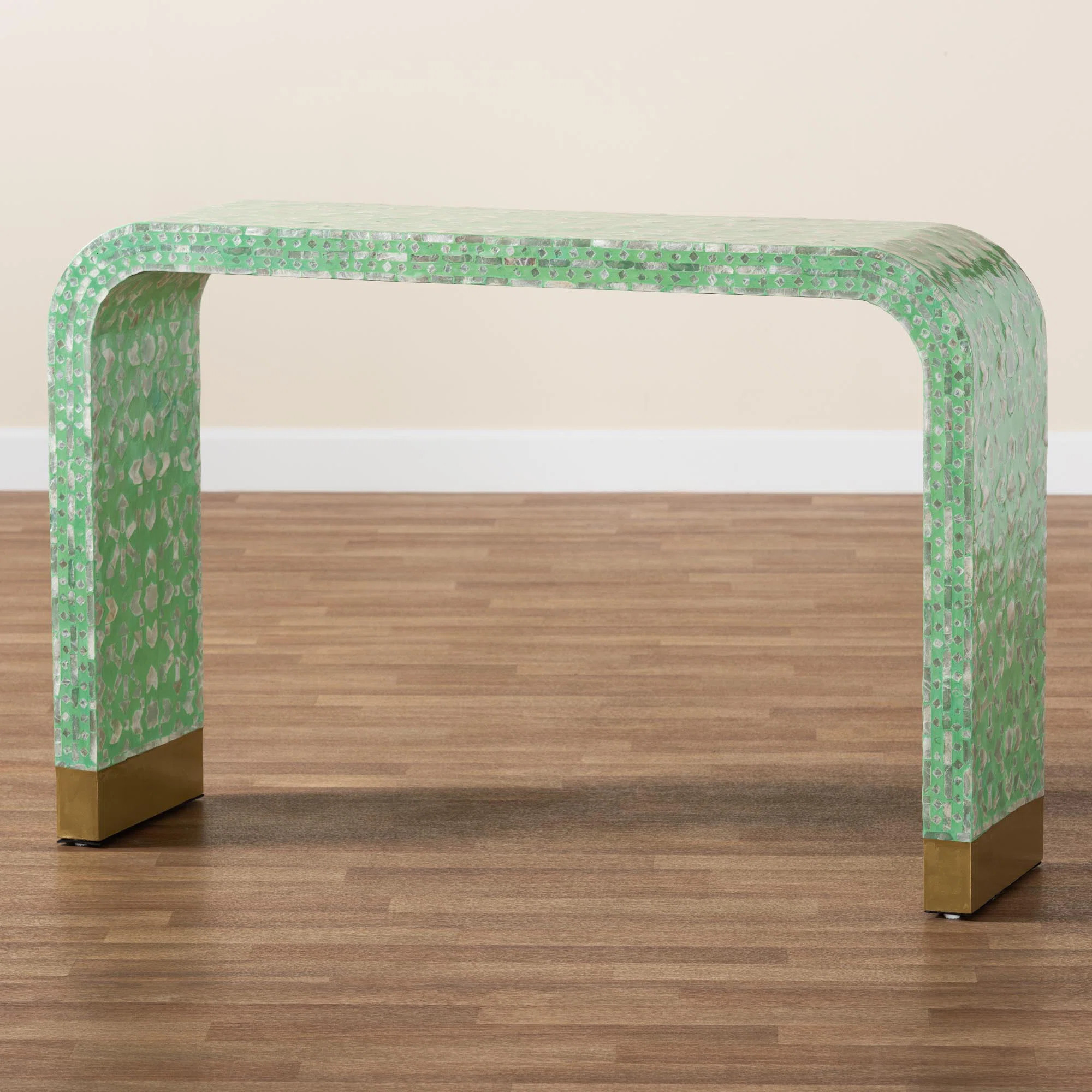 Akins 45.7" Mother of Pearl Console Table | Wayfair North America