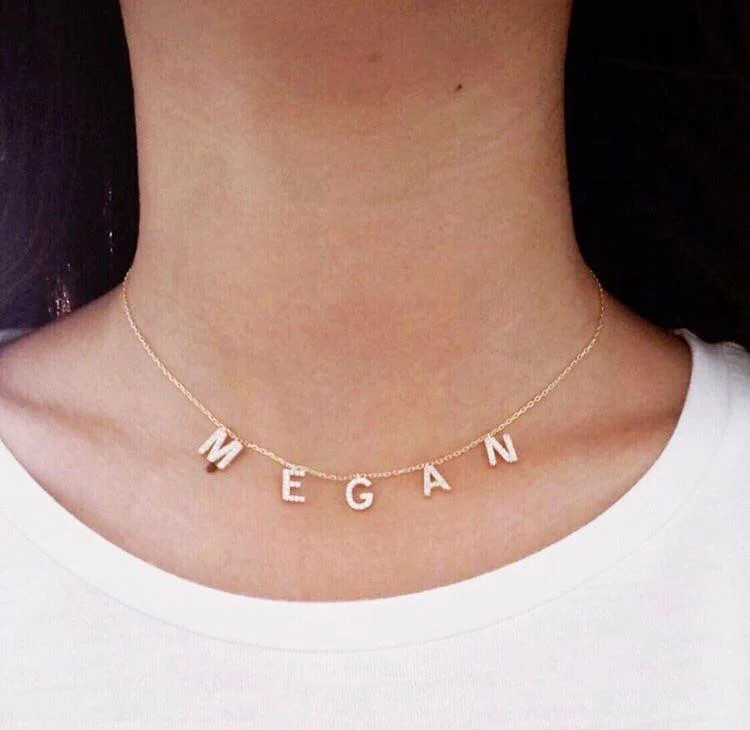 It’s All in a Name Personalized Necklace | The Sis Kiss