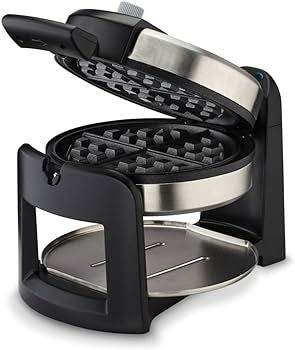 Cuisinart WAF-F40 Double Flip Belgian Waffle Maker,New Black/Stainless | Amazon (US)