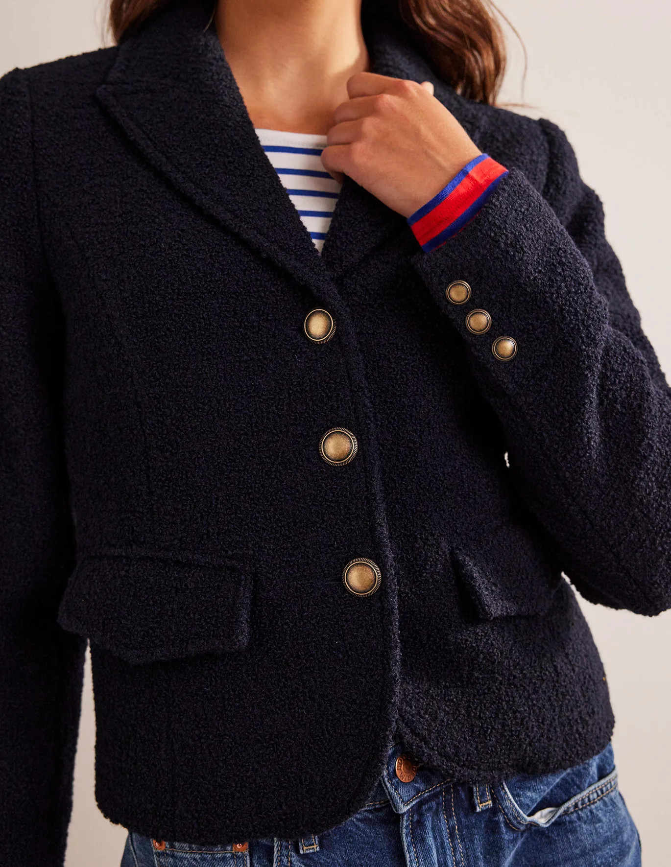 Ely Textured Jacket | Boden (UK & IE)