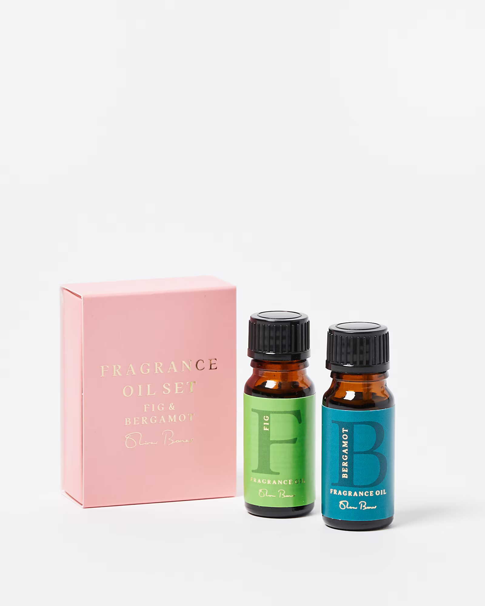 Trinity Bergamot & Fig Fragrance Oils Set Of Two | Oliver Bonas | Oliver Bonas (Global)