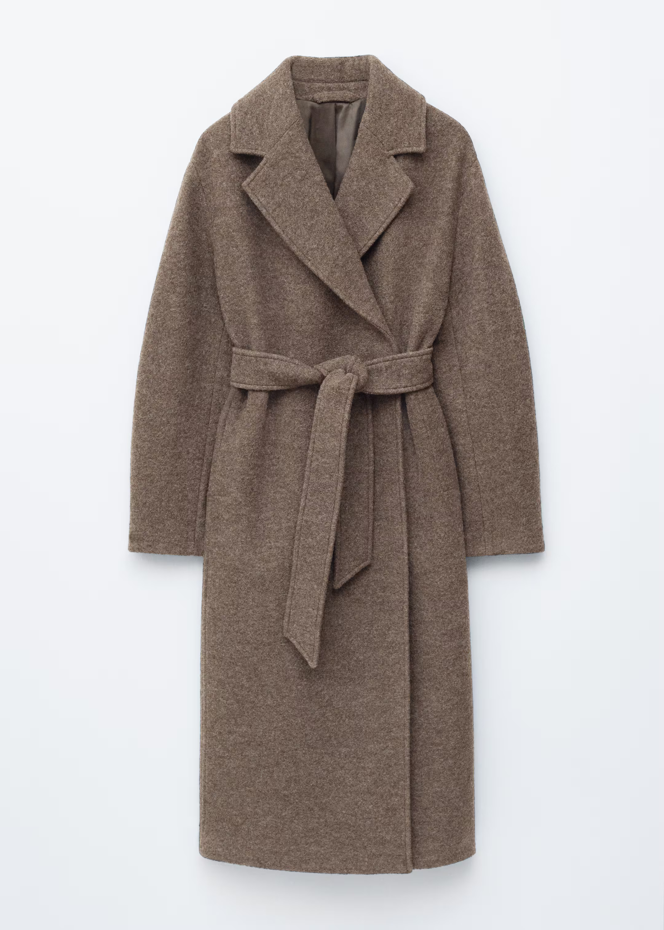 Voluminous Belted Wool Coat | H&M (UK, MY, IN, SG, PH, TW, HK)