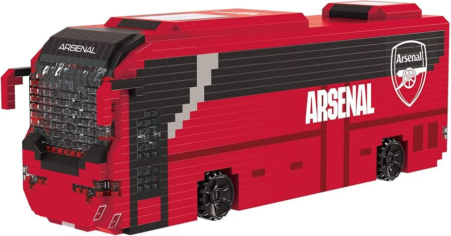 FOCO Officially Licensed Arsenal FC Football BRXLZ Bricks 3D Coach Toy Model - Premier League Con... | Amazon (UK)