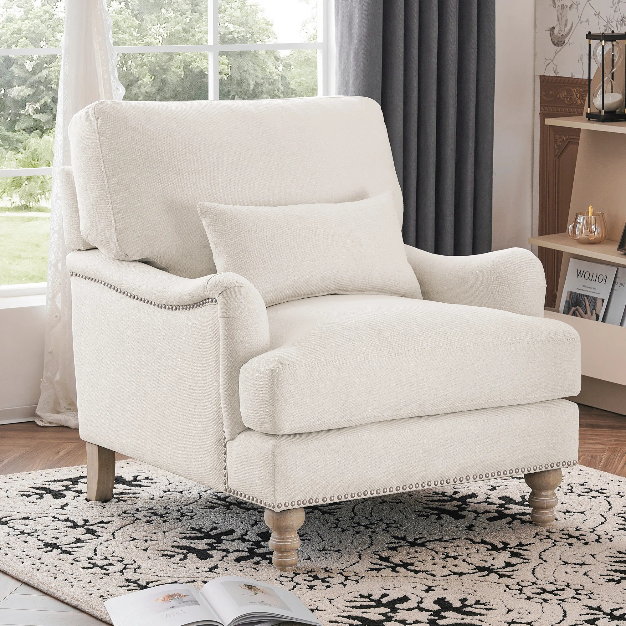 Salom Upholstered Armchair | Wayfair North America