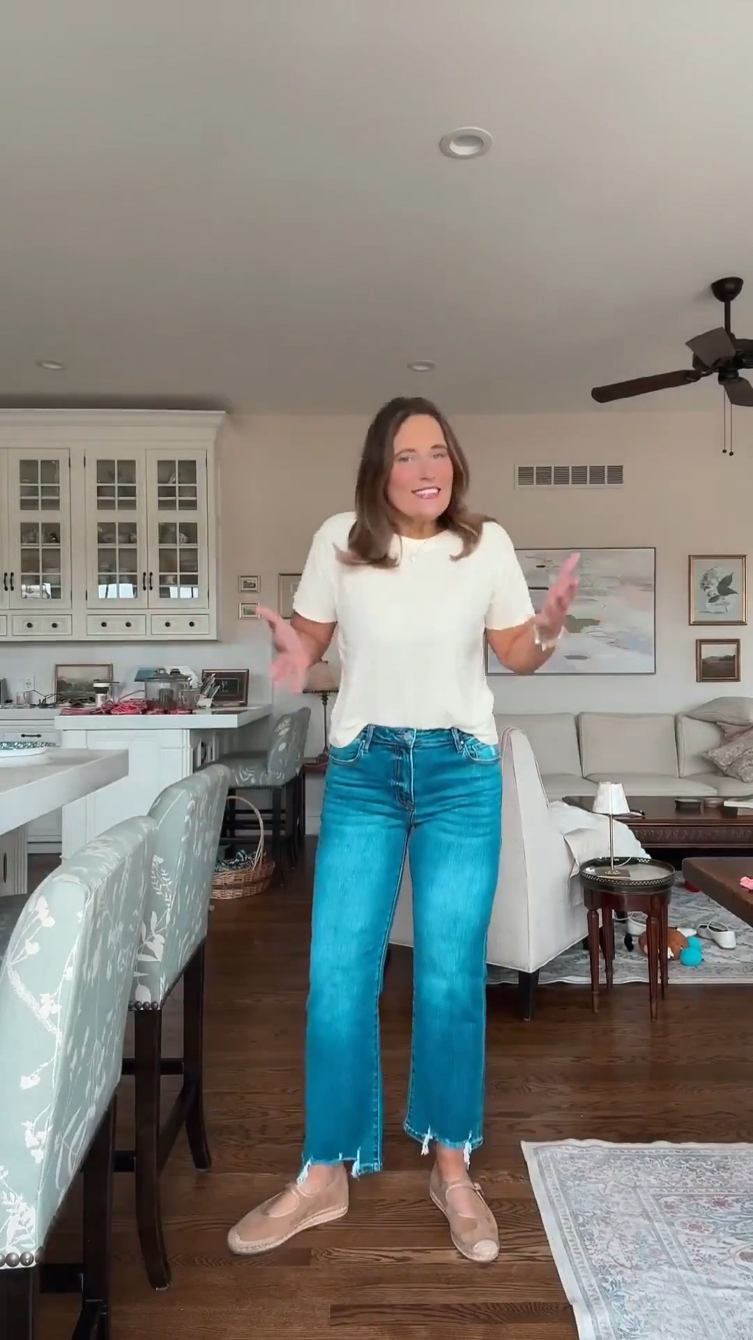 These are our go-to jeans for evening walks or a casual lunch. We love cuffing them for that relaxed feel, and they’re so comfortable and flattering. Just add a cute top and a cozy sweater and you’re set.

#LTKSeasonal #LTKMidsize #LTKOver40