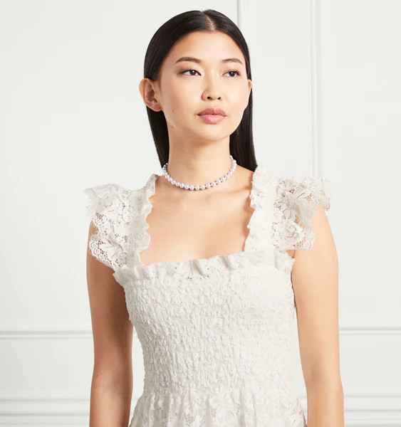 The Pearl Ribbon Choker | Hill House Home