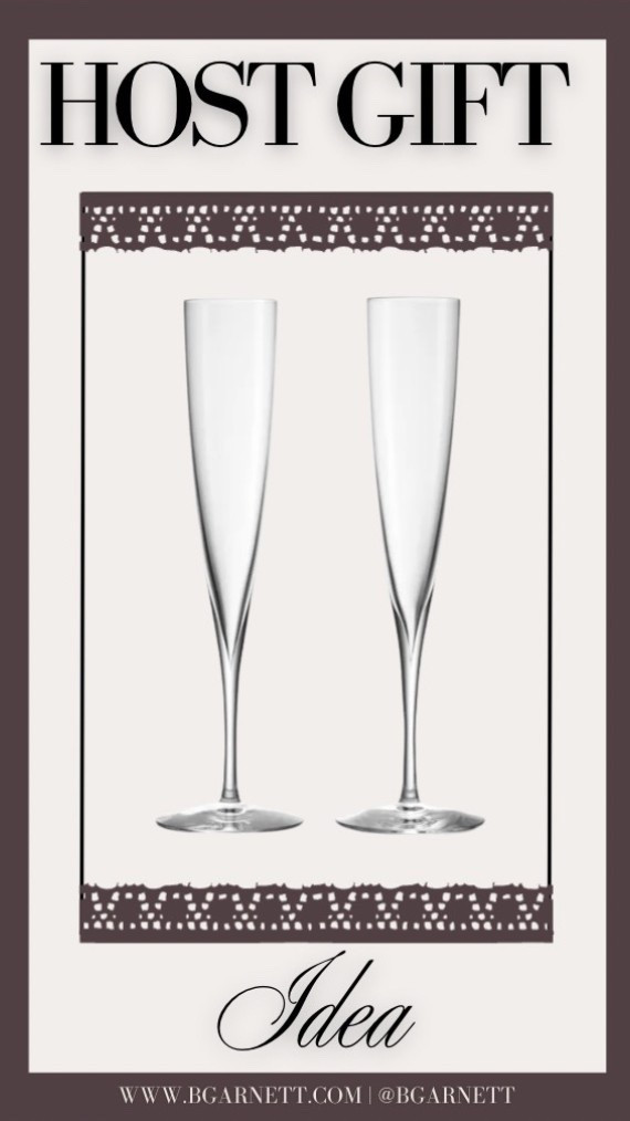 Love a sleek champagne flute that goes with any decor style as a host gift 

Host gift | hostess gift | gifts for her | gifts for him 

#LTKHoliday #LTKGiftGuide #LTKHome