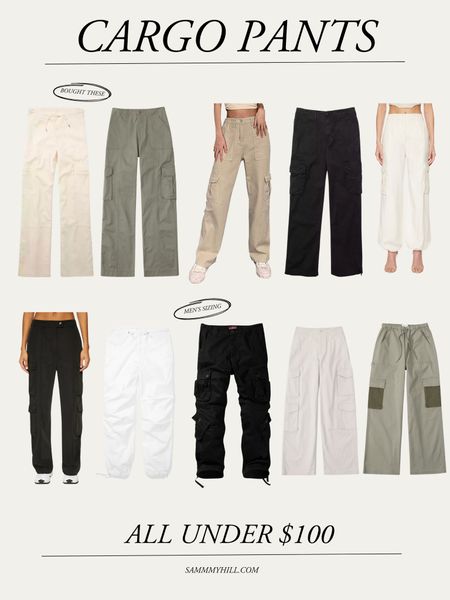 Loving cargo pants for spring outfits! All of these cargo pants are under $100. 

#LTKSeasonal #LTKunder100 #LTKstyletip