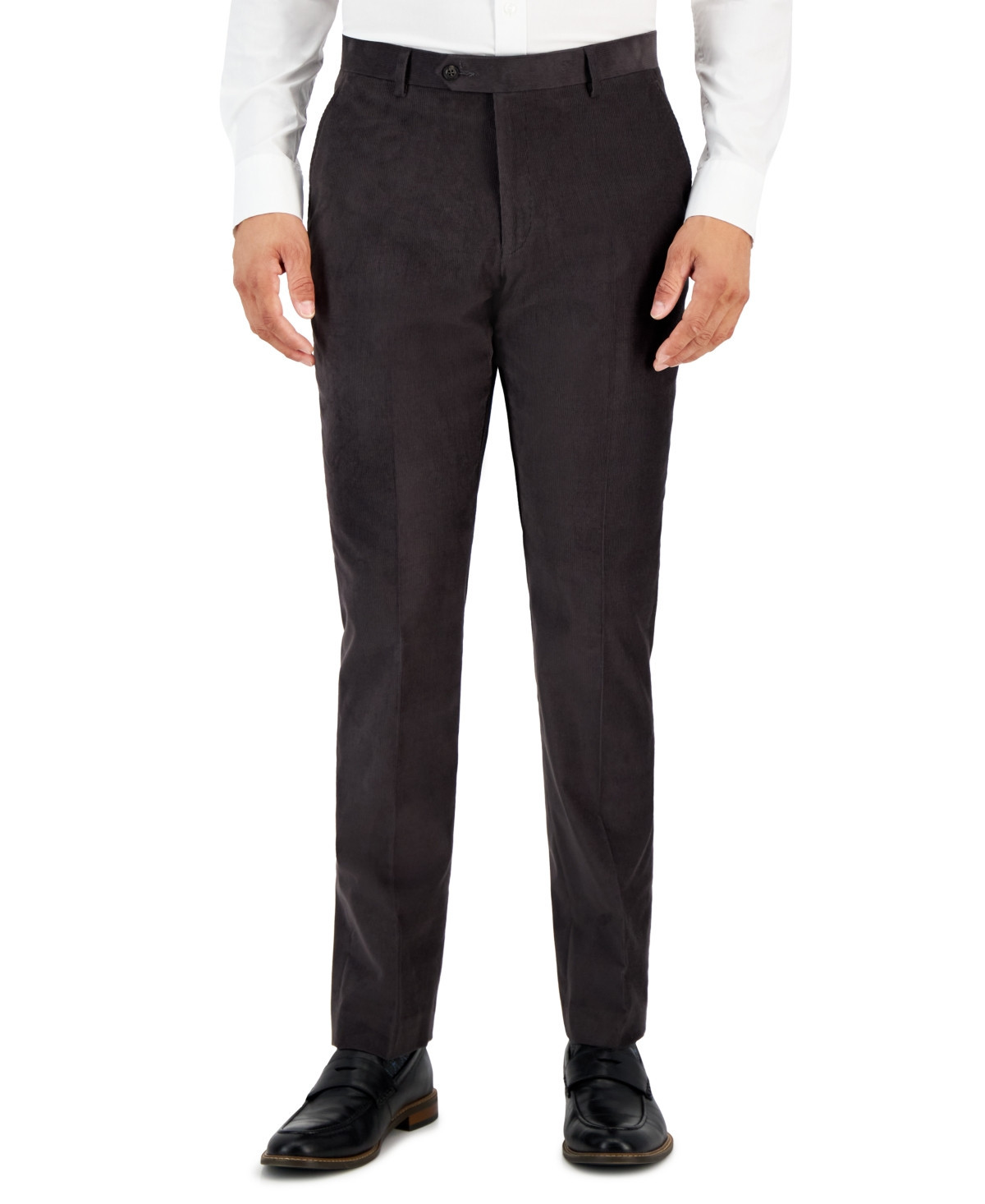 Tommy Hilfiger Men's Modern-Fit Solid Corduroy Pants | Macys (US)