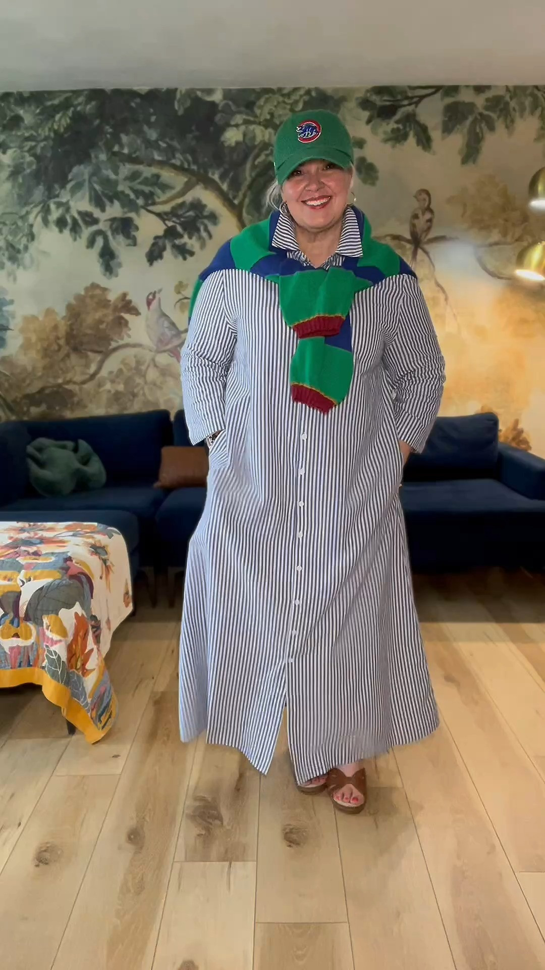 Make your own world!!! 🌎 💚🙌🏼
Wearing xxl in the dress
#ootd #over50style #DopamineDressing #over50fashion #summerdress 

 #LTKOver40 #LTKMidsize
