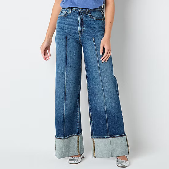 a.n.a Womens Highest Rise Wide Leg Jean - JCPenney | JCPenney