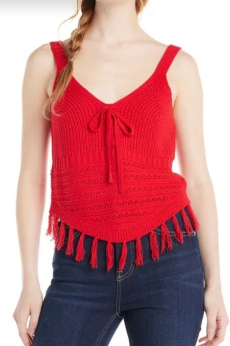 Crochet tank comes in several colors & under $15!! Love the red or white for a patriot moment ❤️🤍💙



#LTKSeasonal #LTKFindsUnder50 #LTKFestival