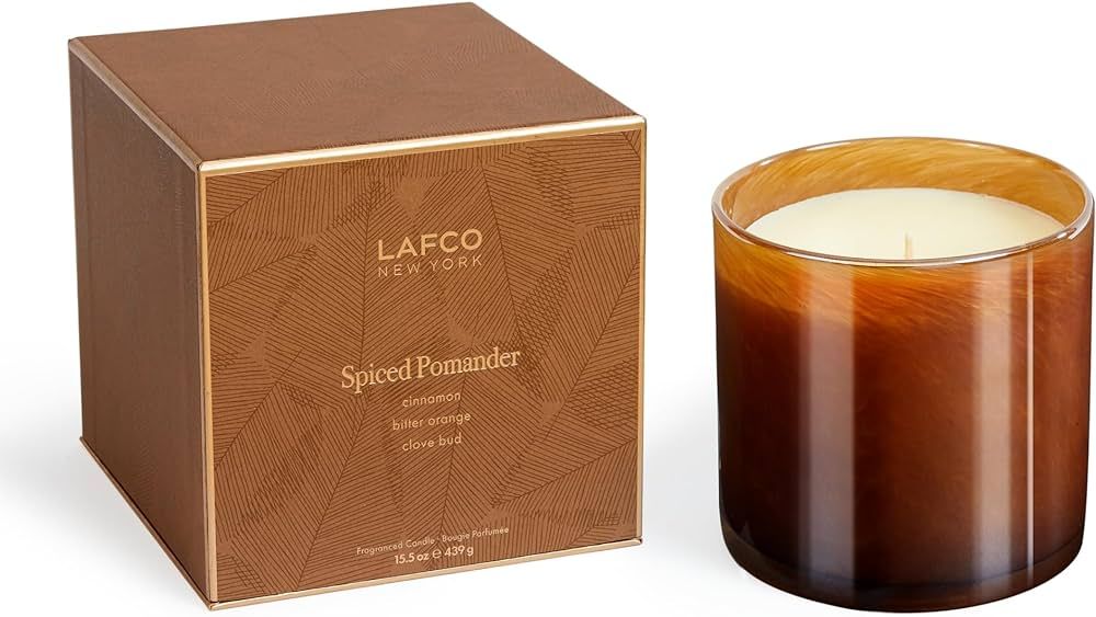 LAFCO New York Holiday Signature Candle, Spiced Pomander - 15.5 oz - 90-Hour Burn Time - Reusable... | Amazon (US)