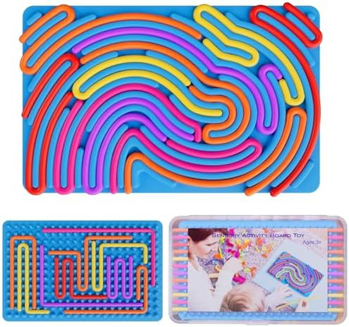 Sensory Fidget Toys for Kids Toddler Boys ,Sensory Activity Board for Stress Anxiety Autistic ADH... | Amazon (US)