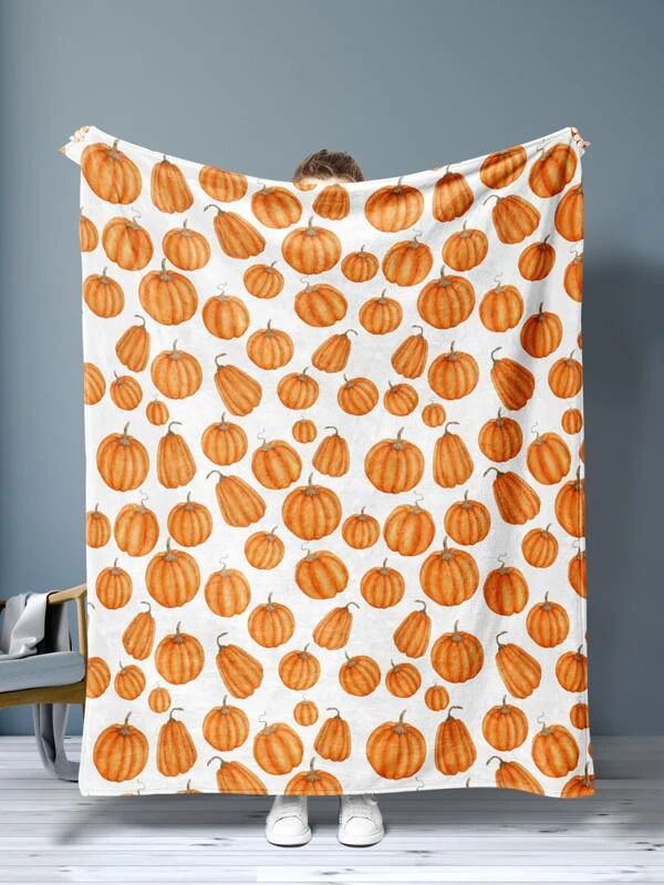 Pumpkin Print Blanket
   SKU: sh2208295761797297      
          (1 Reviews)
            From US$... | SHEIN