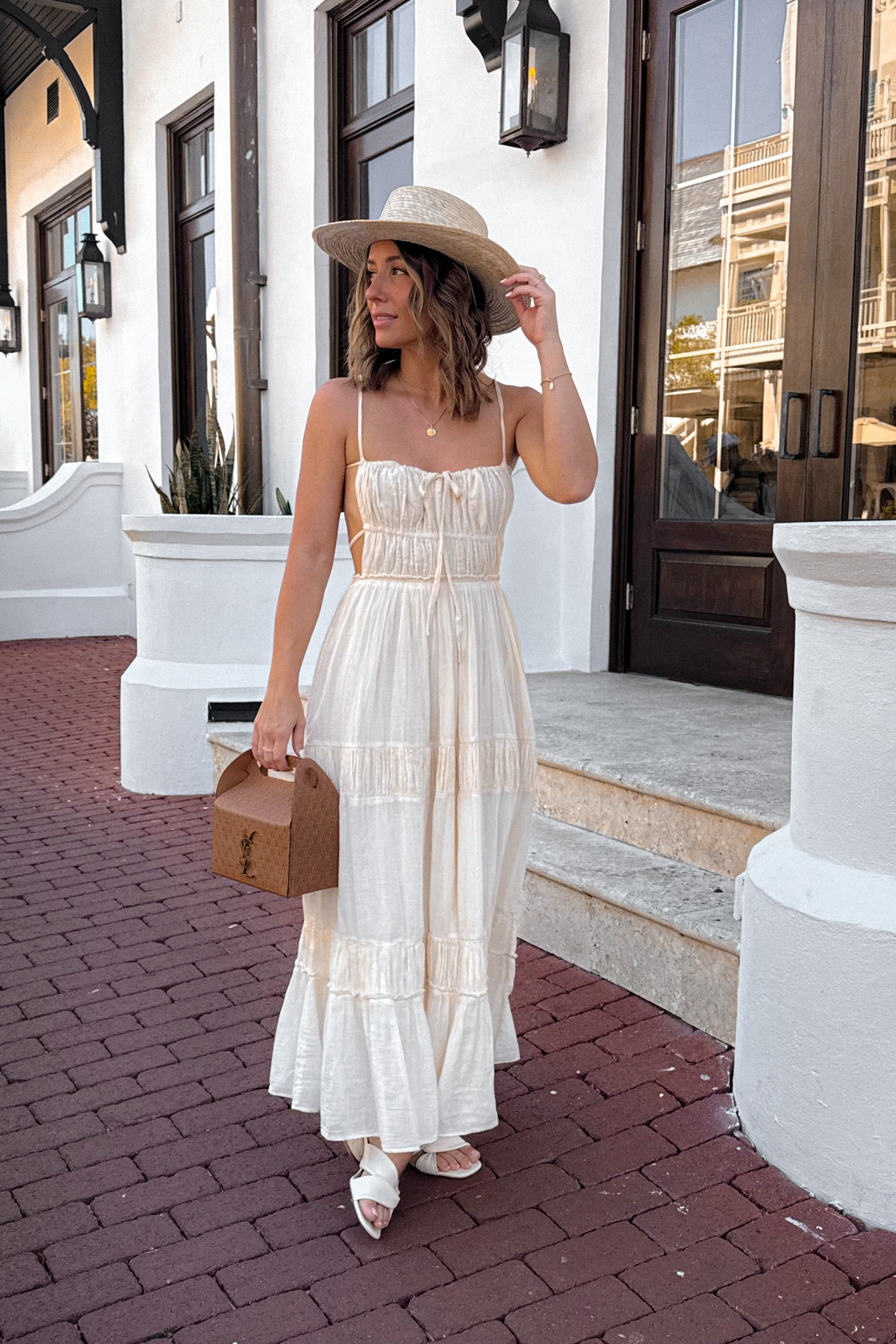 Free people dress size XS
Short dress size XS
YSL take away bag
Vince camuto x Laura Beverlin’s sandals coming soon!!

#vacation #dress #travel #laurabeverlin 

#LTKfindsunder100 #LTKsalealert #LTKfindsunder50