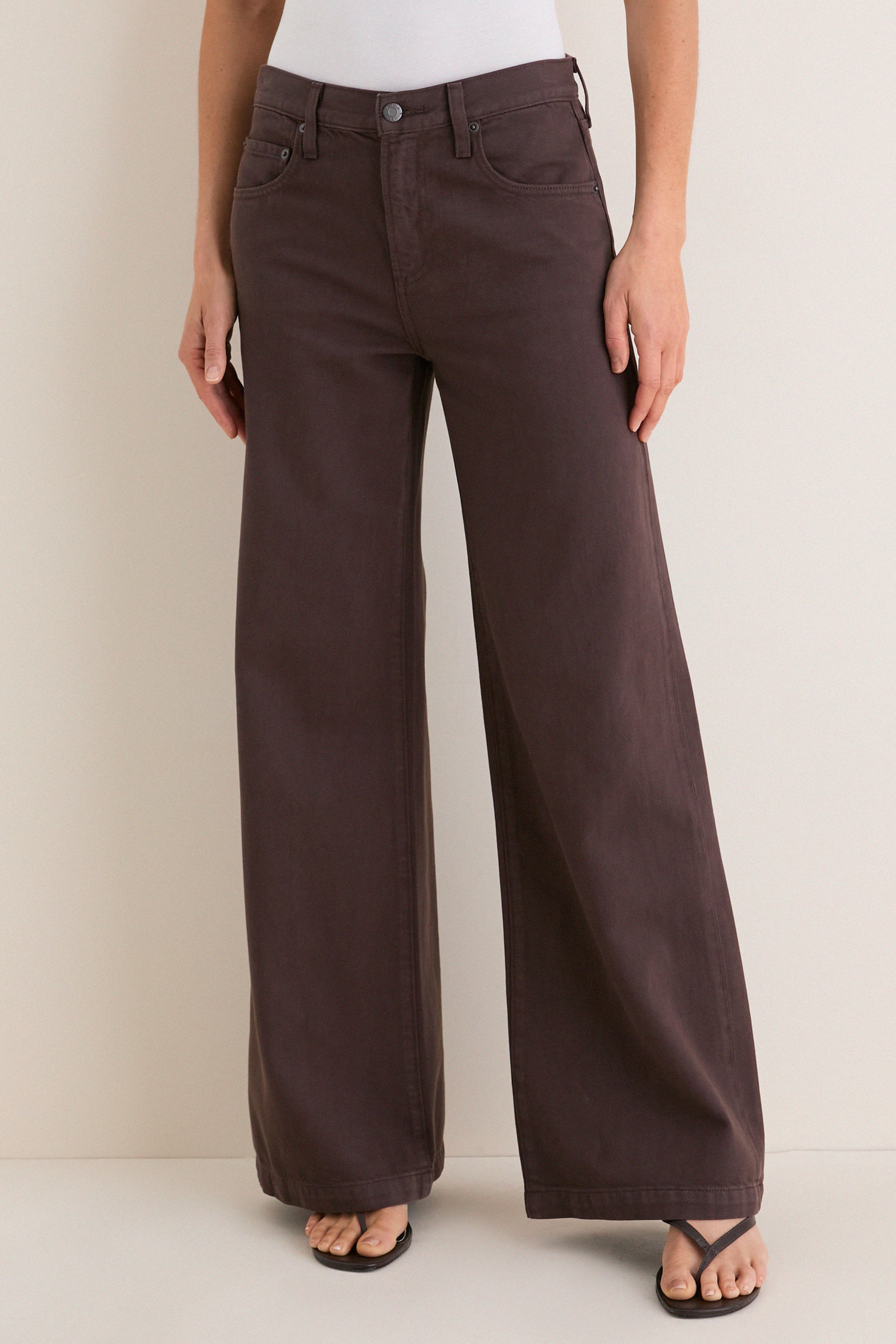 Bruna Jadyn Low Slung Palazzo | Tuckernuck (US)