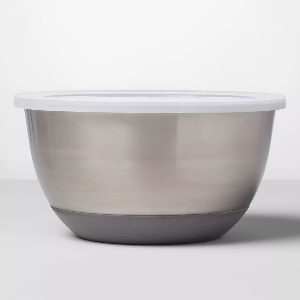Stainless Steel Non-Slip Covered Mixing Bowl - Made By Design™ | Target