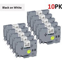 10pcs 12mm TZ231 Label Tape TZ 231 TZ-231 Black ON White Tape Compatible for Brother Ptouch Label Maker Ribbon tze231 For PTH110 | AliExpress (US)