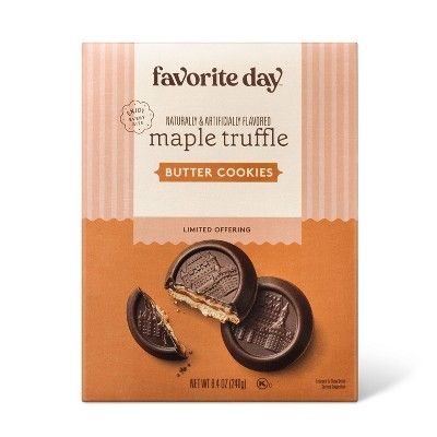 Maple Truffle Butter Cookies - 8.4oz - Favorite Day™ | Target