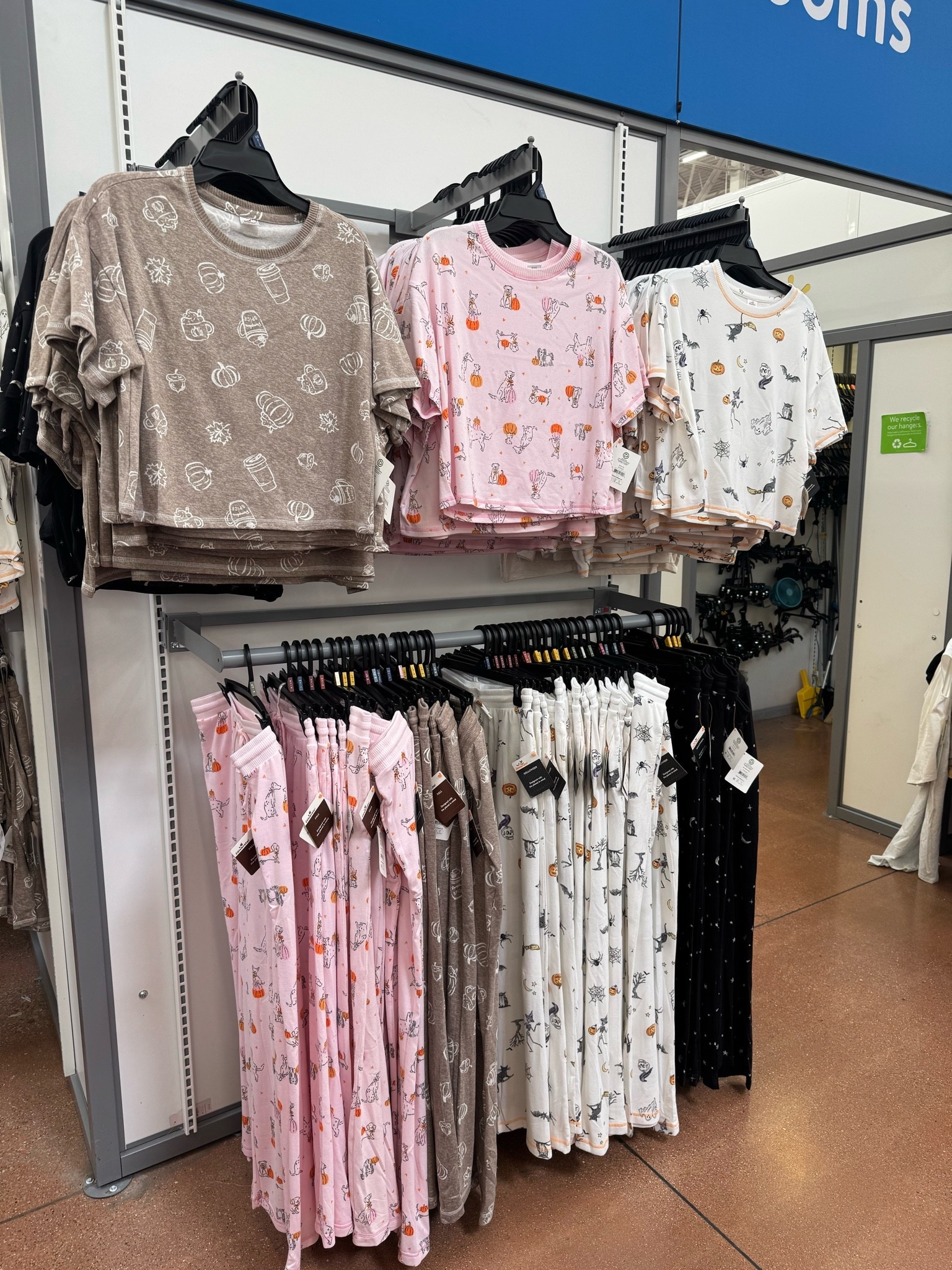 Walmart✨ Way to Celebrate Women's Hacci Knit Short Sleeve Sleep Top, Sizes XS to 3X / Halloween and Fall Women's Hacci Knit Sleep Pants from Way to Celebrate, 29.5" Inseam, Sizes XS-3X

#LTKootd #LTKTravel #LTKSeasonal