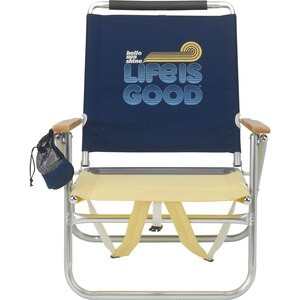 Life is Good Aluminum Backpack Chair, Navy | CVS Health