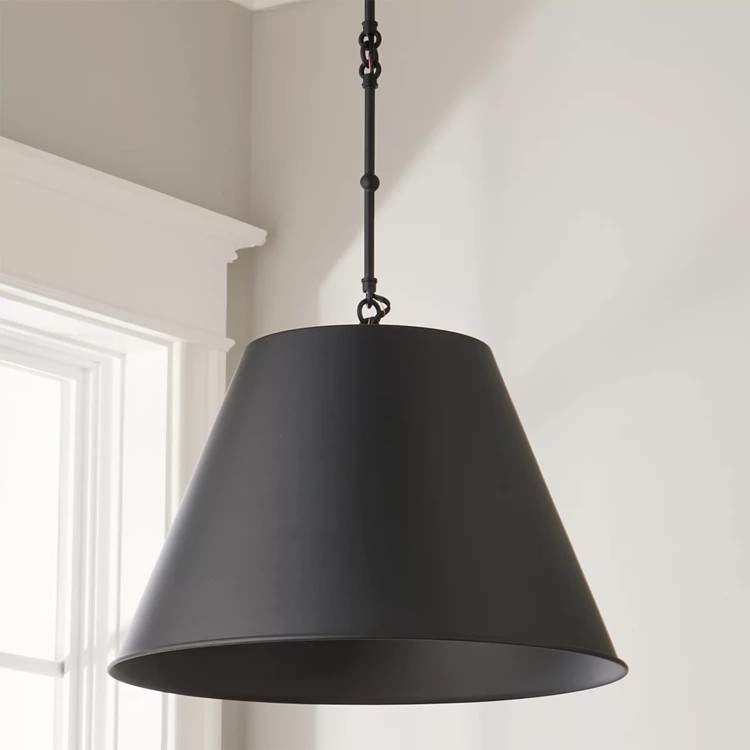 Modern Metal Shade Pendant - Large | Shades of Light