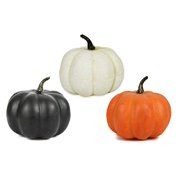 Black Duck Brand Halloween Decorative Pumpkins! Set of 3, 4.25" Pumpkins | Walmart (US)