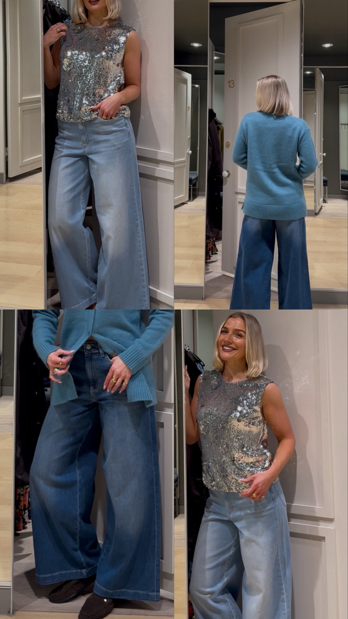 M&S wide leg jeans 

#LTKstyletip #LTKuk #LTKjeans