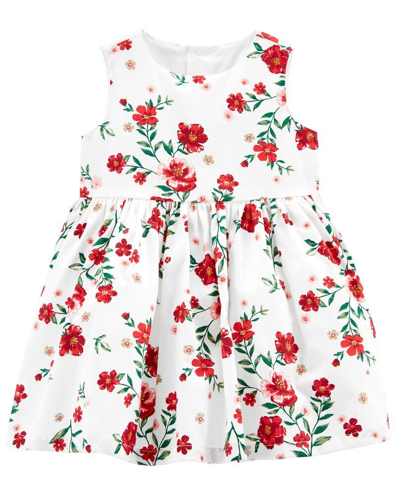 Floral Sateen Special Occassion Dress | Carter's