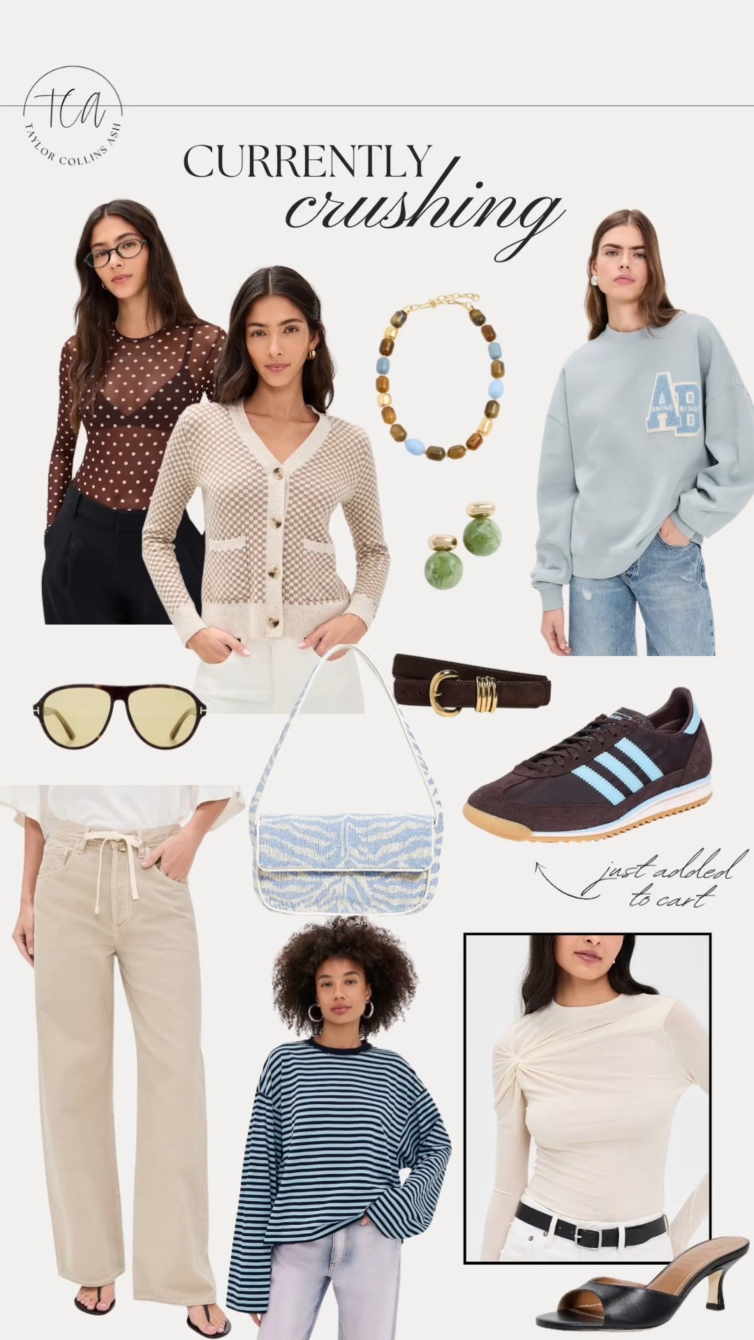 Currently crushing so many items on Shopbop-- just snagged the chocolate and powder blue adidas sneakers + a few winter to spring transition tops! 

#LTKFindsUnder100 #LTKgrwm #LTKSeasonal