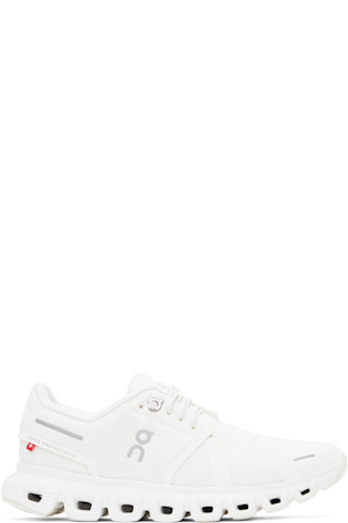 On - White Cloud 6 Sneakers | SSENSE