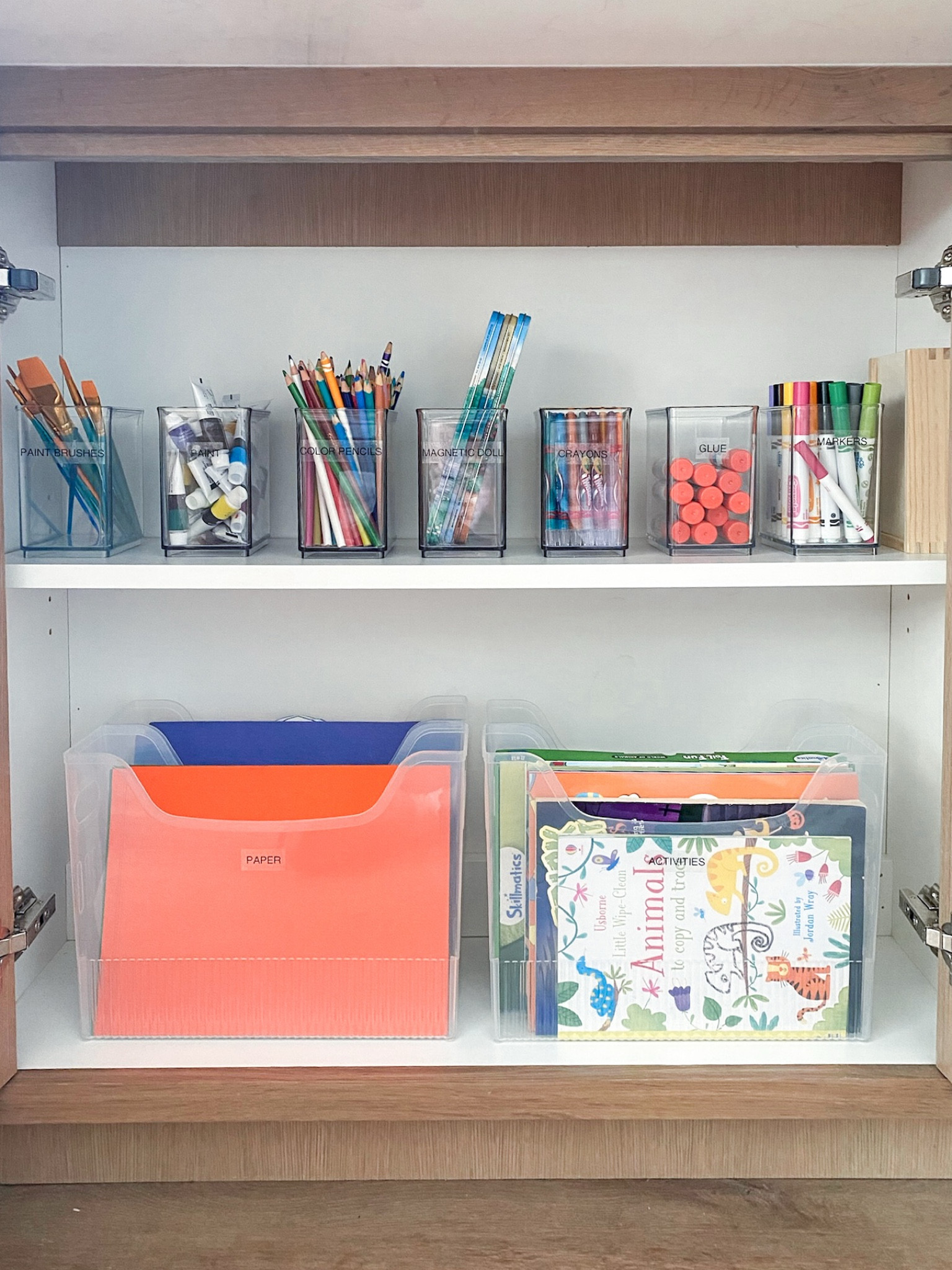 Organizing School Supplies 