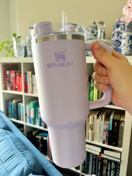 Finally giving in to the Stanley hype after I realized how old all my reusable water bottles were. We’ll see how I feel about it but I do love this light purple color! 

#LTKunder50 #LTKFind #LTKFitness