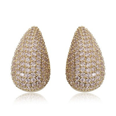 Jewels by Sunaina - NARINA Studs - Gold - 2" | Target