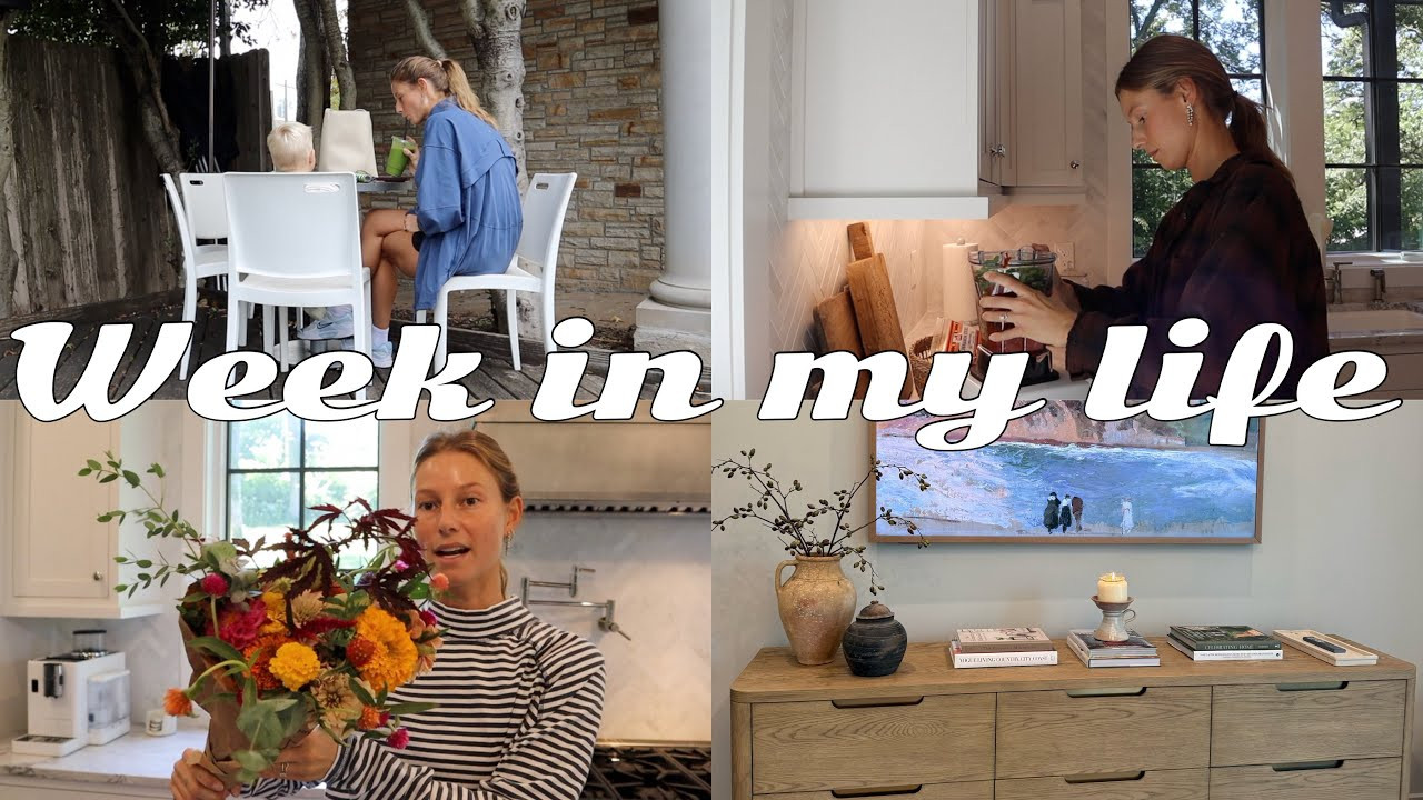 WEEK OF MORNING ROUTINES: mom life, salsa recipe, new home decor, farmers market & lots more! Full video on my YouTube.  

 #LTKHome #LTKStyleTip