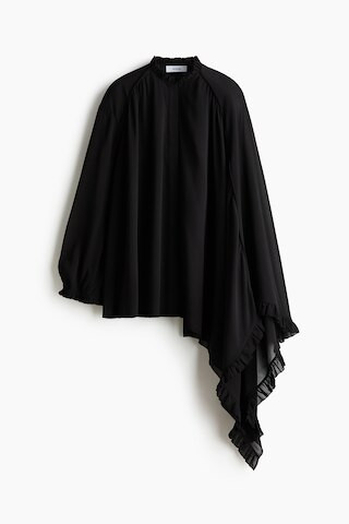 H & M - Chiffon blouse - Black | H&M (UK, MY, IN, SG, PH, TW, HK)