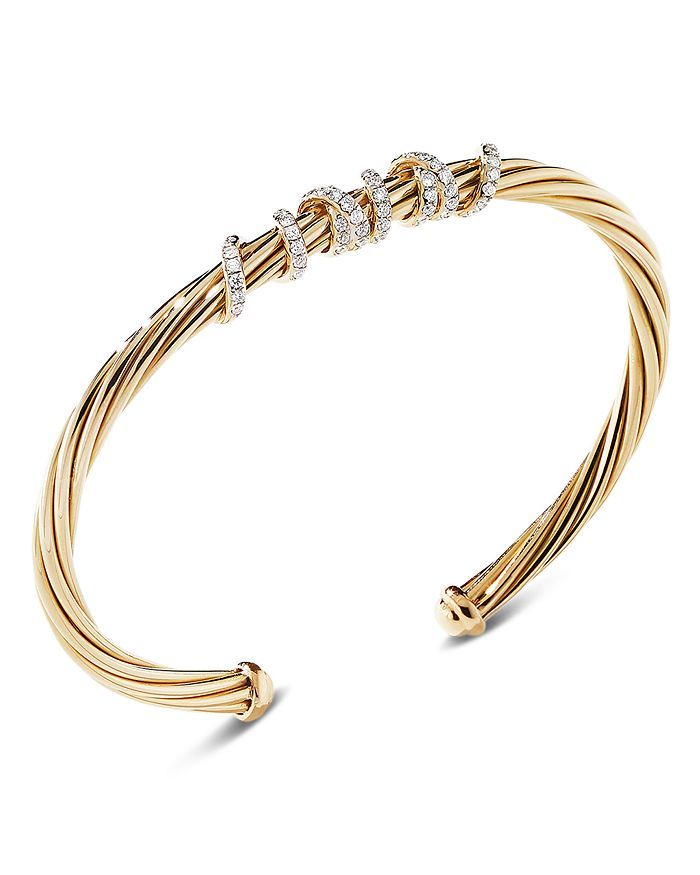 18K Yellow Gold Helena Center Station Bracelet with Diamonds | Bloomingdale's (US)