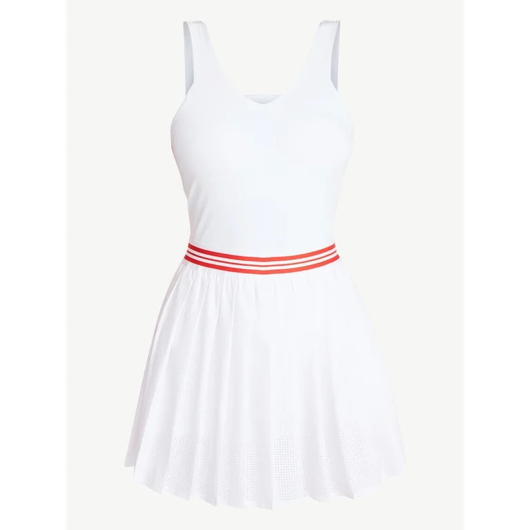 Avia Women's Tennis Dress with Pleated Skort, Sizes XS – XXXL | Walmart (US)