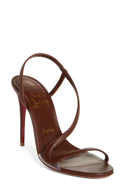 Christian Louboutin Rosalie Slingback Sandal in Nude 8 at Nordstrom, Size 11.5Us | Nordstrom