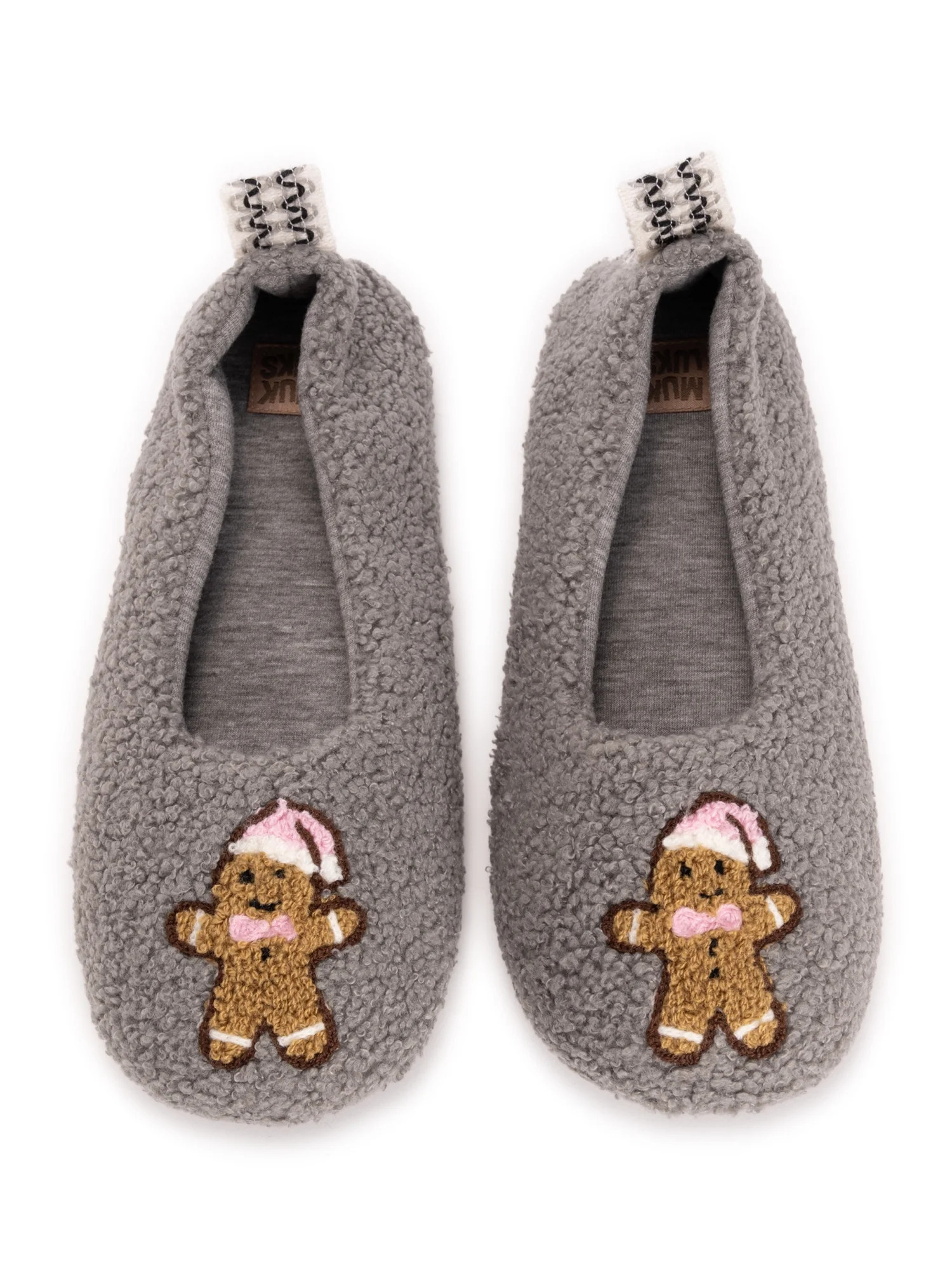 MUK LUKS Women's Travel Ballerina Holiday Slipper | Walmart (US)